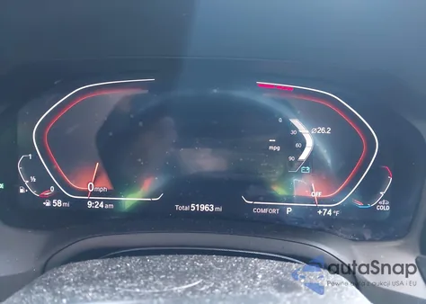 2022 BMW 330I из США, поврежденный, VIN 3MW5R1J04N8C53493